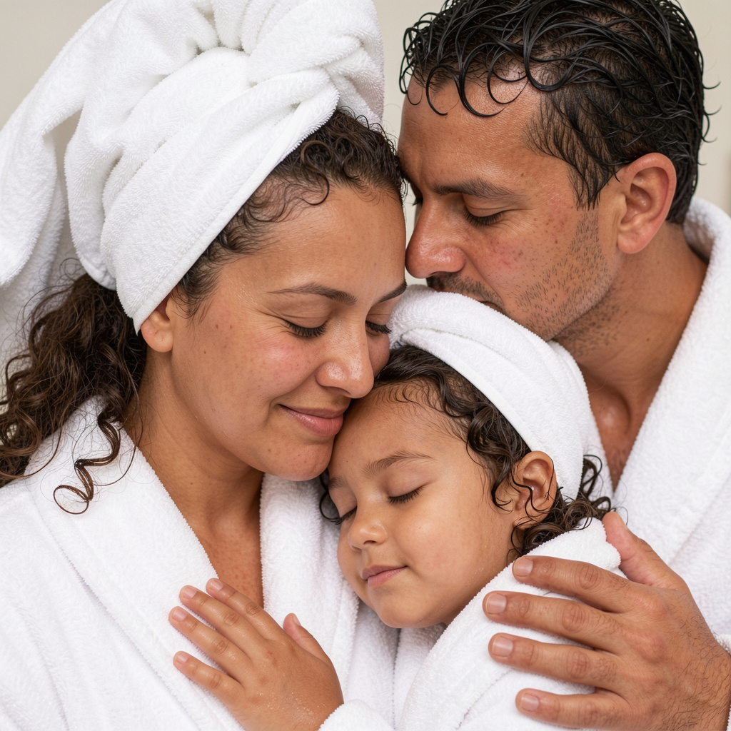 Spa softness, every morning.